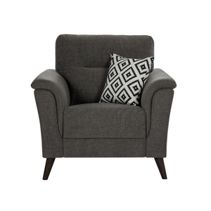 Concord Comfort Grey Sofa Set