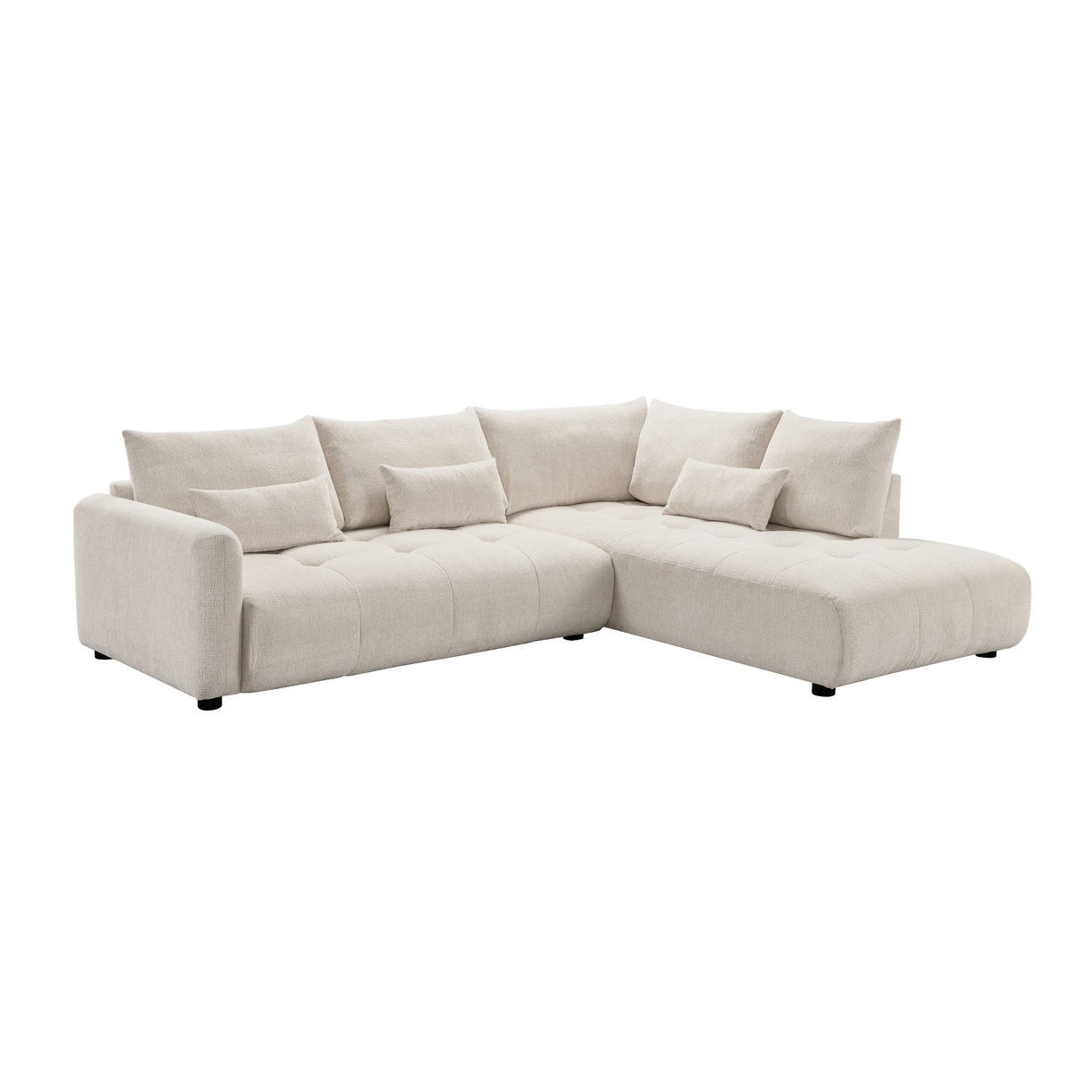 Reemz Beige Sectional