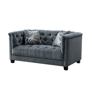 Carlos Grey Sofa Set