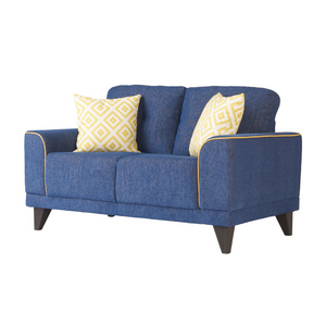 Maryland Majestic Dark Blue Sofa Set