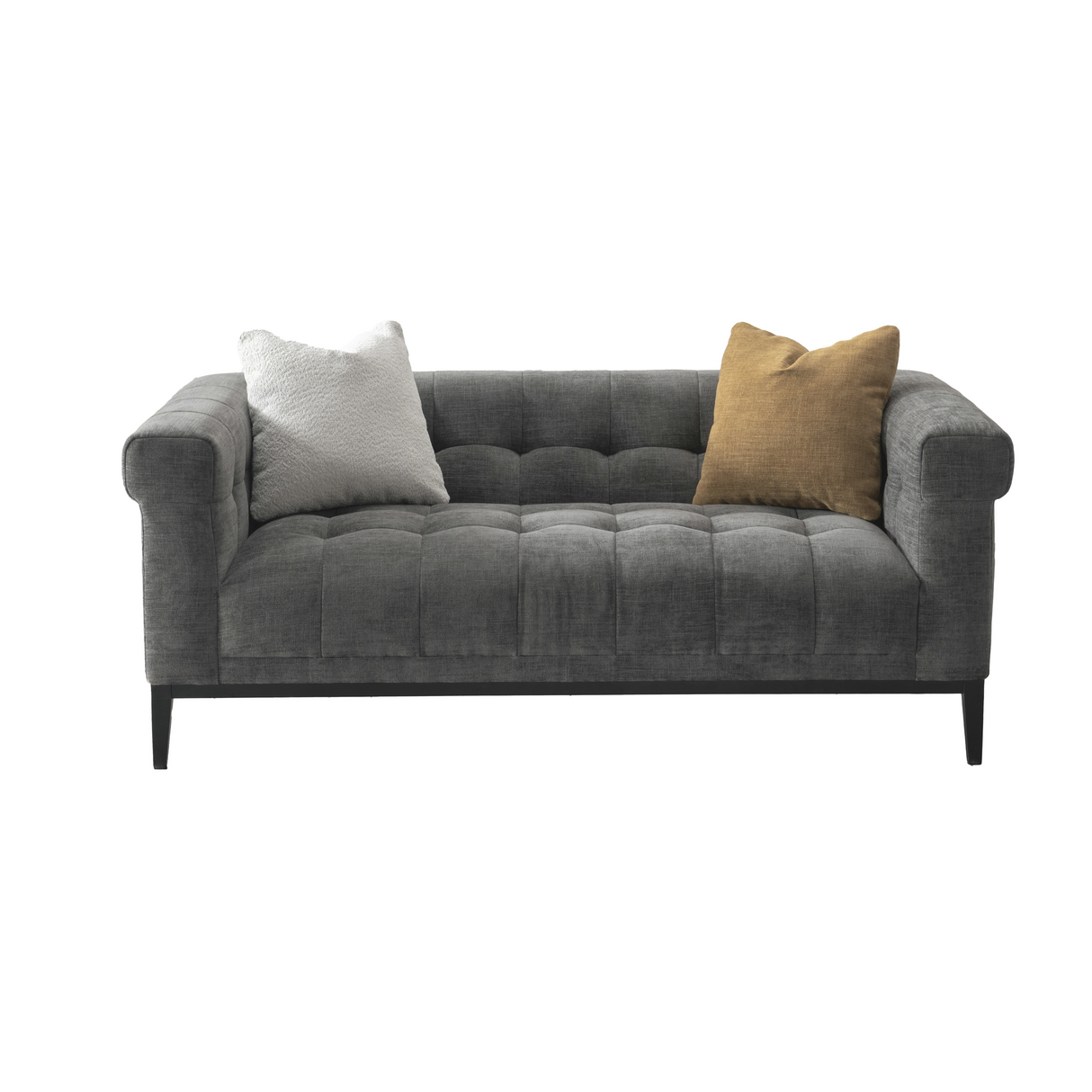 María Charcoal Sofa Set