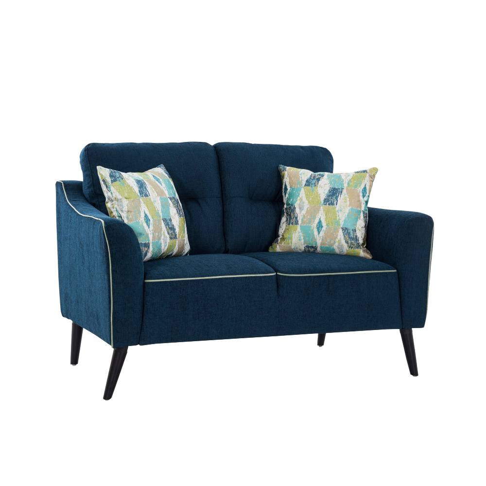 Anchorage Aura Dark Blue Sofa Set