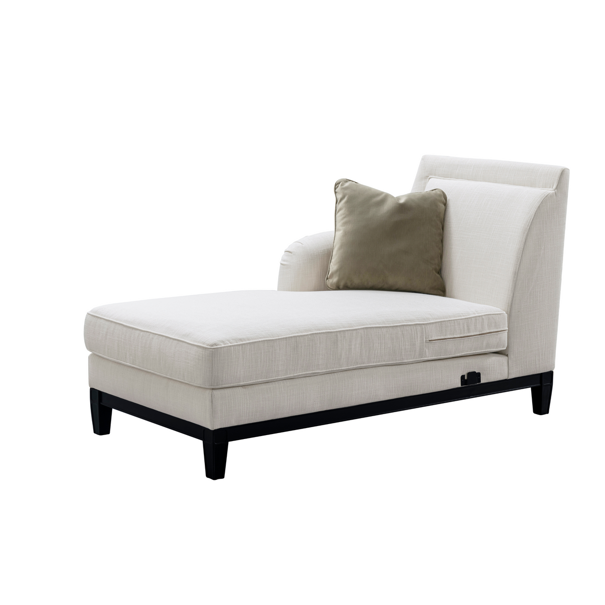 Romanian Key Beige Sectional Left Chaise