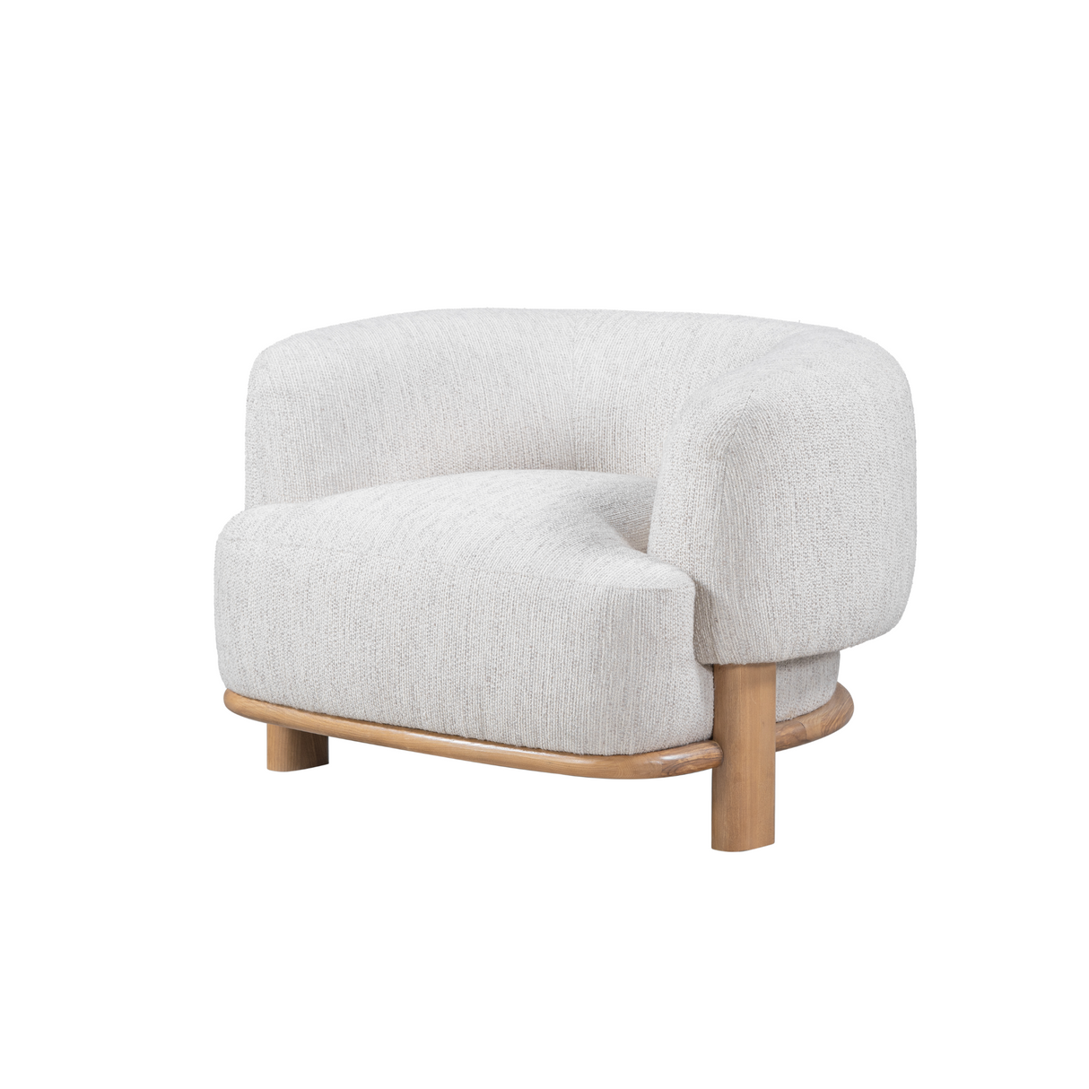 Snow Linen Beige Chair