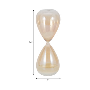 14" Midas Small Champagne Hourglass