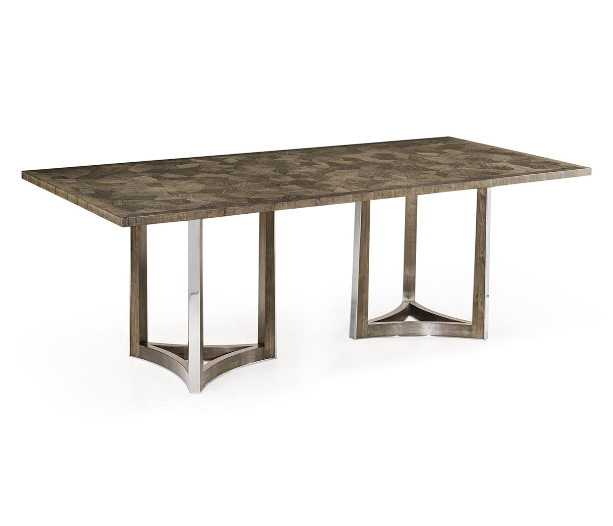 JC Modern - Gatsby Collection - Gatsby 84" Contemporary Grey Dining Table