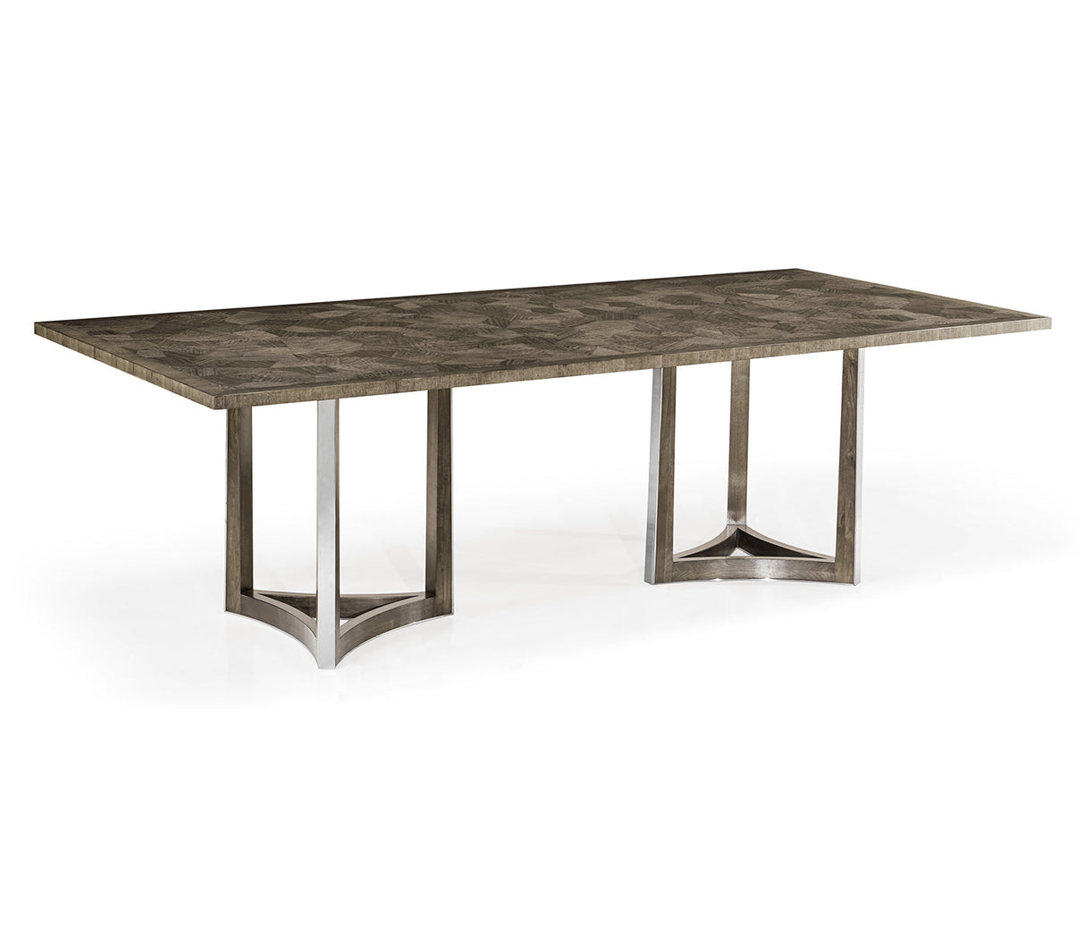 JC Modern - Gatsby Collection - Gatsby 96" Contemporary Grey Dining Table