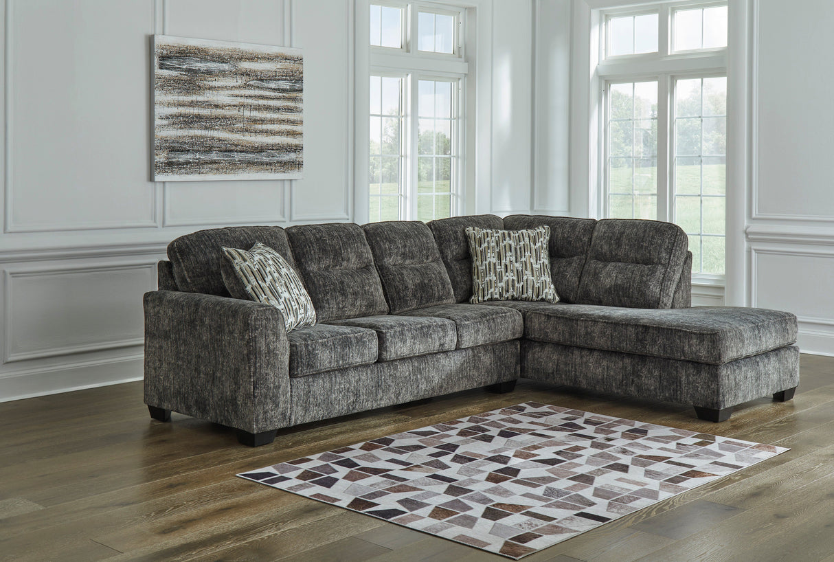 Lonoke Gray Raf Sectional