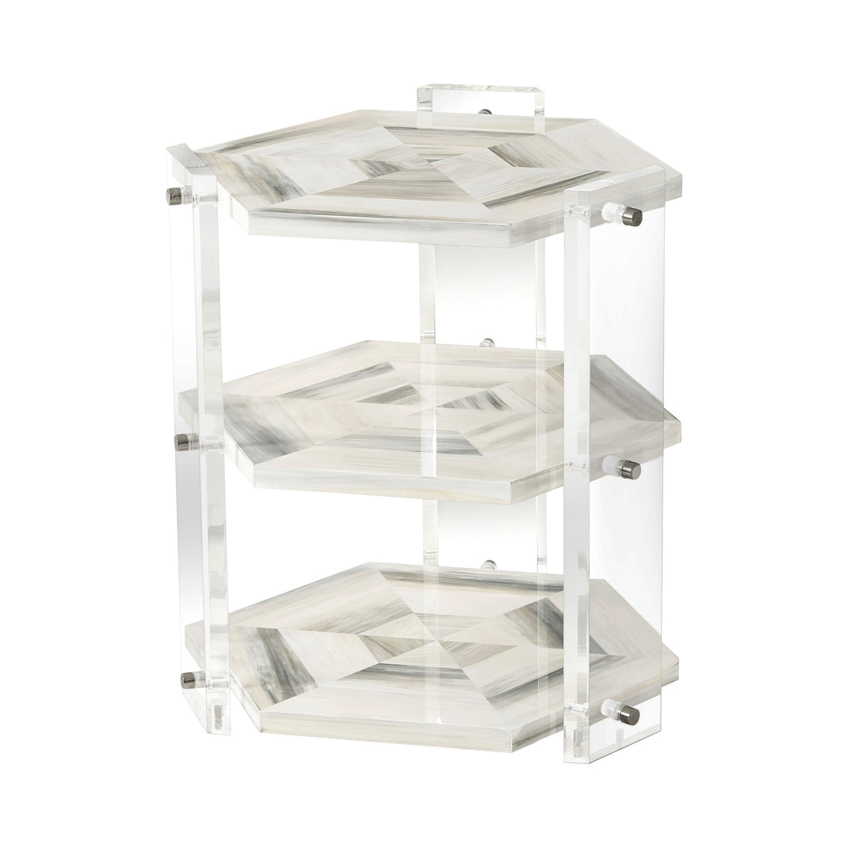 TA Originals - Quadrilateral Tiers Side Table