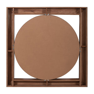 47x47, Mirror In Box, Brwn/blk