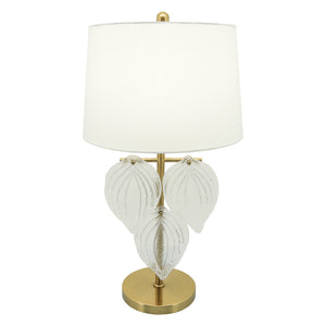 GLASS TABLE LAMP