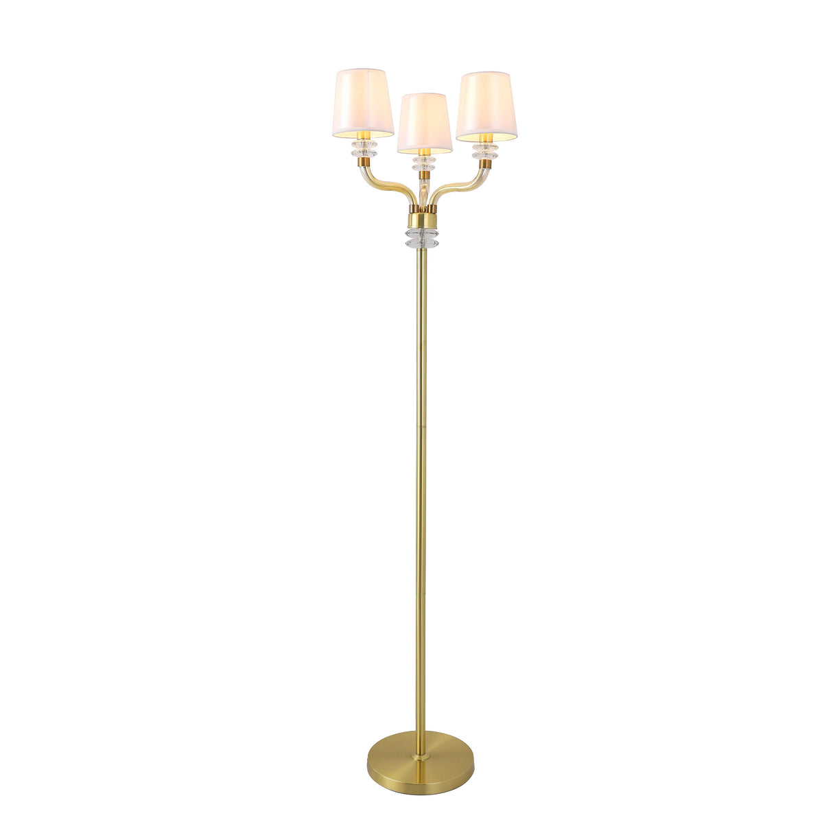 FLOOR  LAMP - GOLD