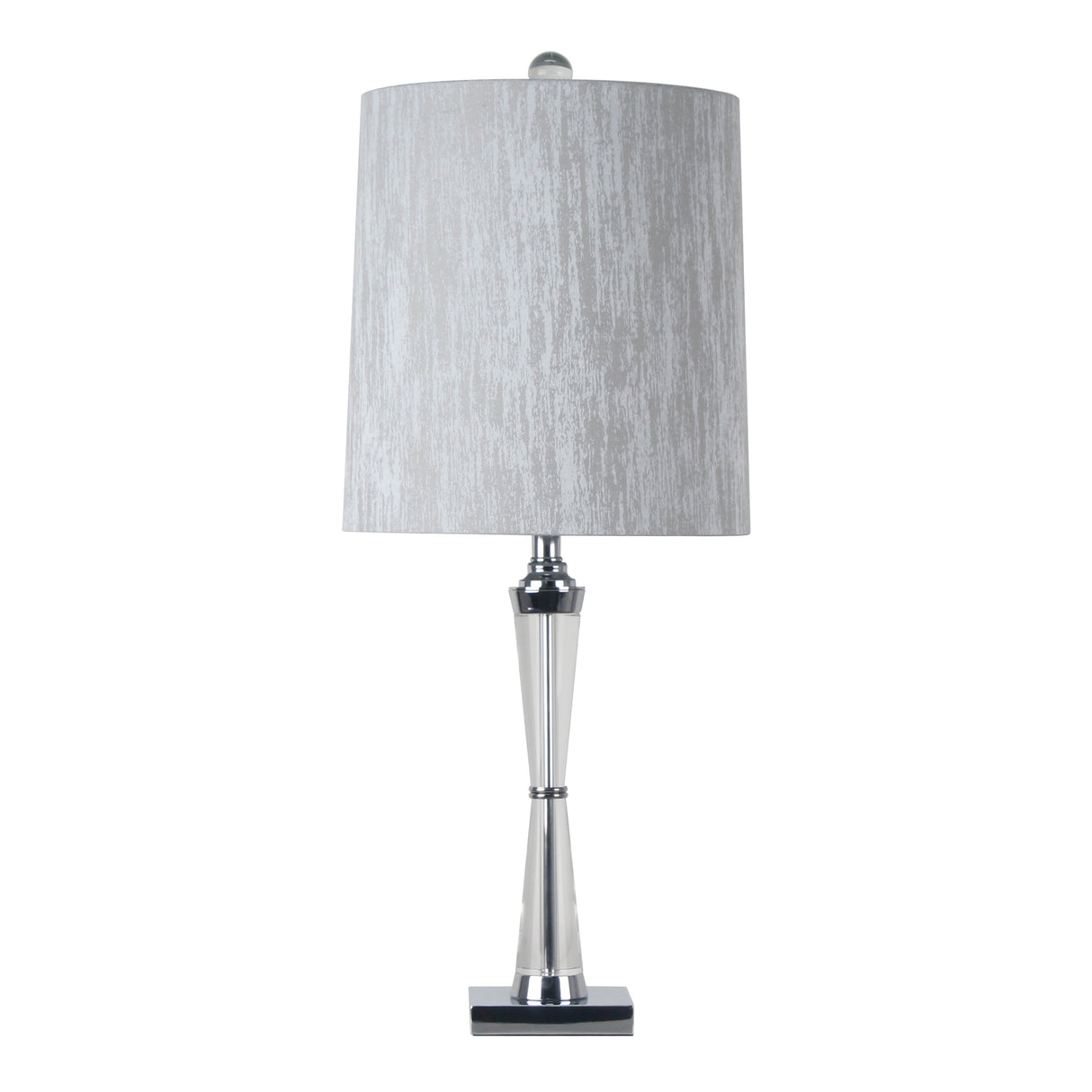 32"H CRYSTAL TABLE LAMP