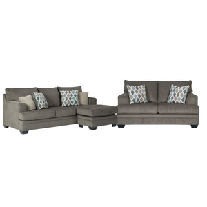 Dorsten Sofa Chaise and Loveseat