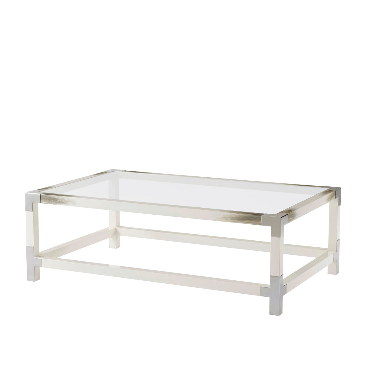 TA Originals - Cutting Edge (Longhorn White) Cocktail Table