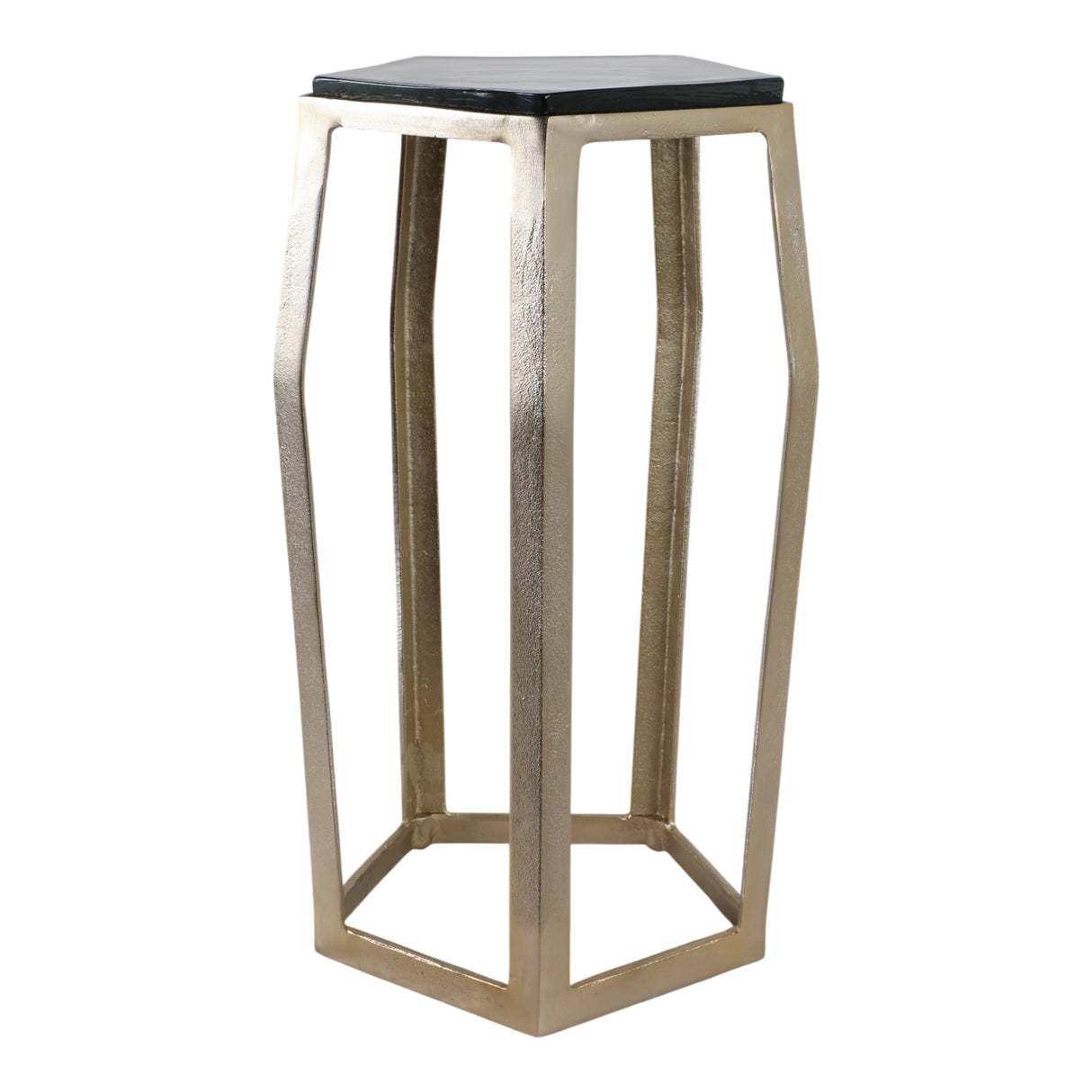 26" Hettinger Large Gold Accent Table