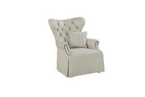 Ava Bezel - Tufted Back Chair