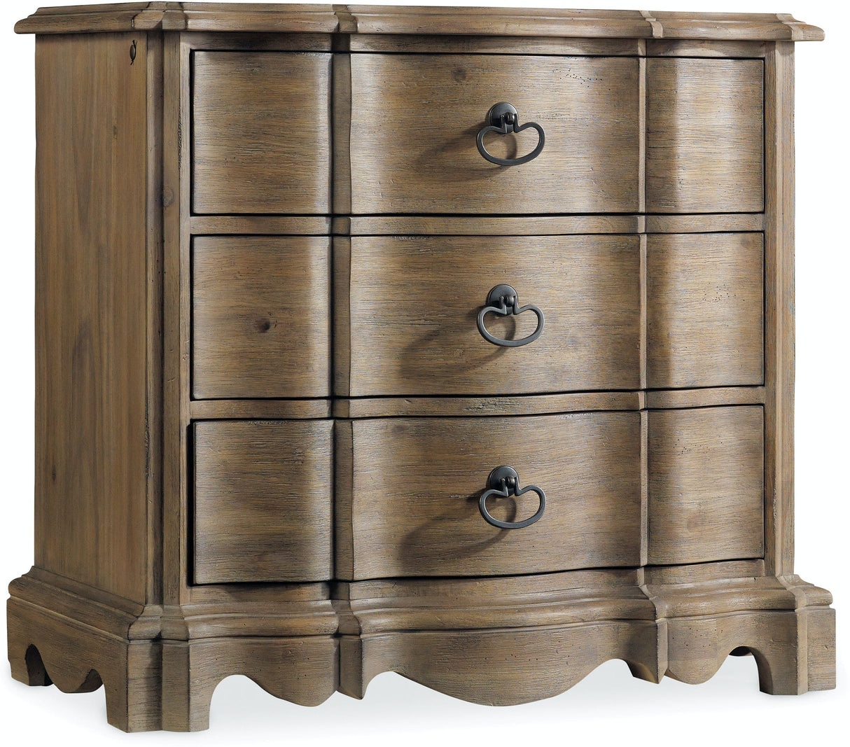 Corsica Three Drawer Nightstand