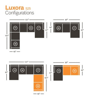 Luxora Sectional Set