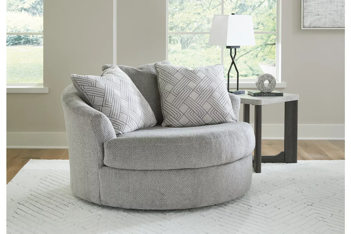 Casselbury Oversized Swivel Accent Chair