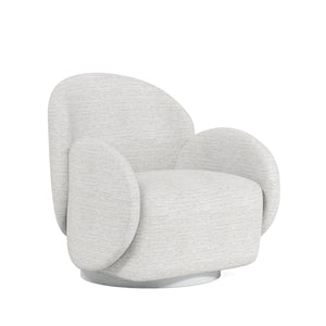 Rothko Fabric Swivel Chair