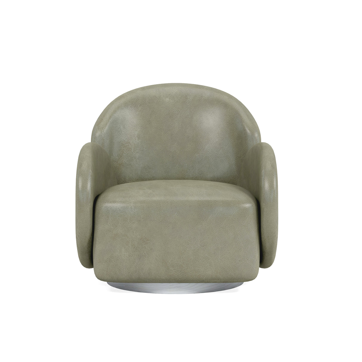 Rothko Leather Swivel Chair