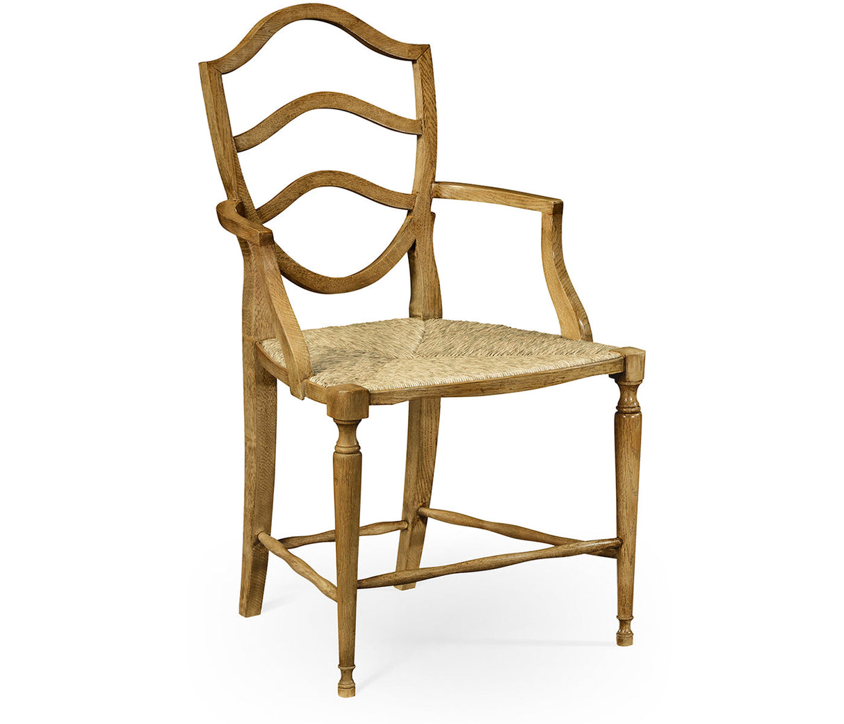 William Yeoward Collected - Country House Chic - Bodiam Washed Oak Arm Chair