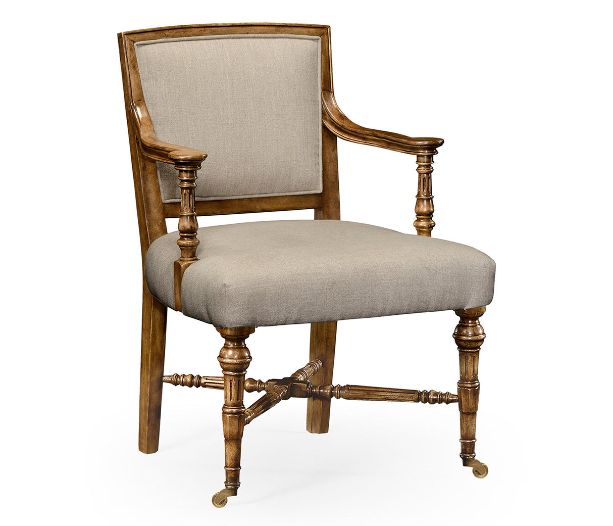 William Yeoward Collected - Uptown Classic - Halwell Grey Fruitwood Chair