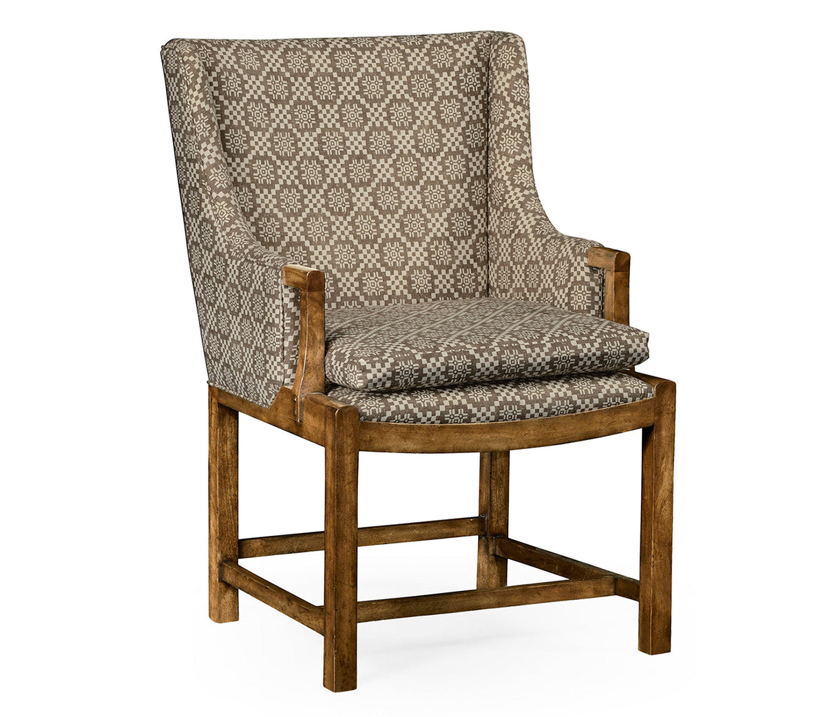 William Yeoward Collected - Uptown Classic - Coniger Grey Fruitwood Occasional Chair