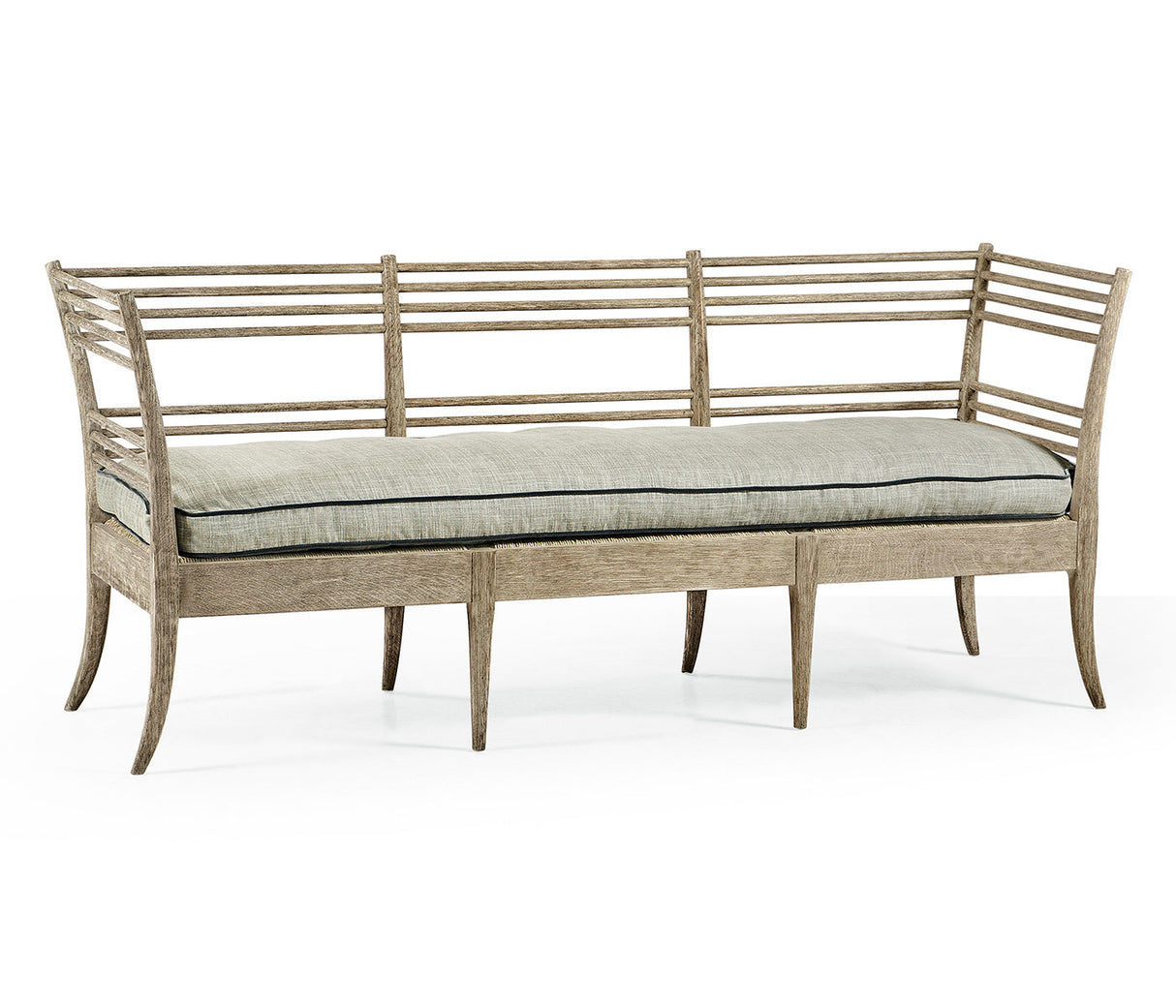 William Yeoward Collected - Country House Chic - Toby's Grey Oak Sofa