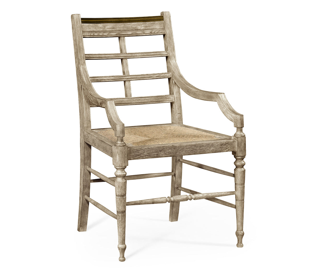 William Yeoward Collected - Country House Chic - Marshfield Grey Oak Arm Chair