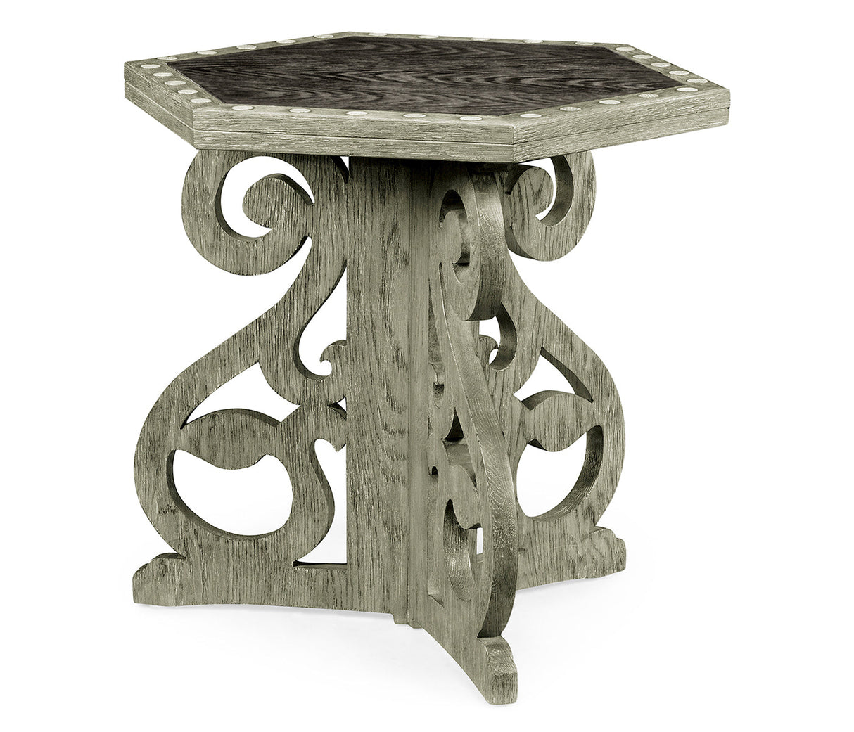 William Yeoward Collected - Country House Chic - Collamore Charcoal Oak Table