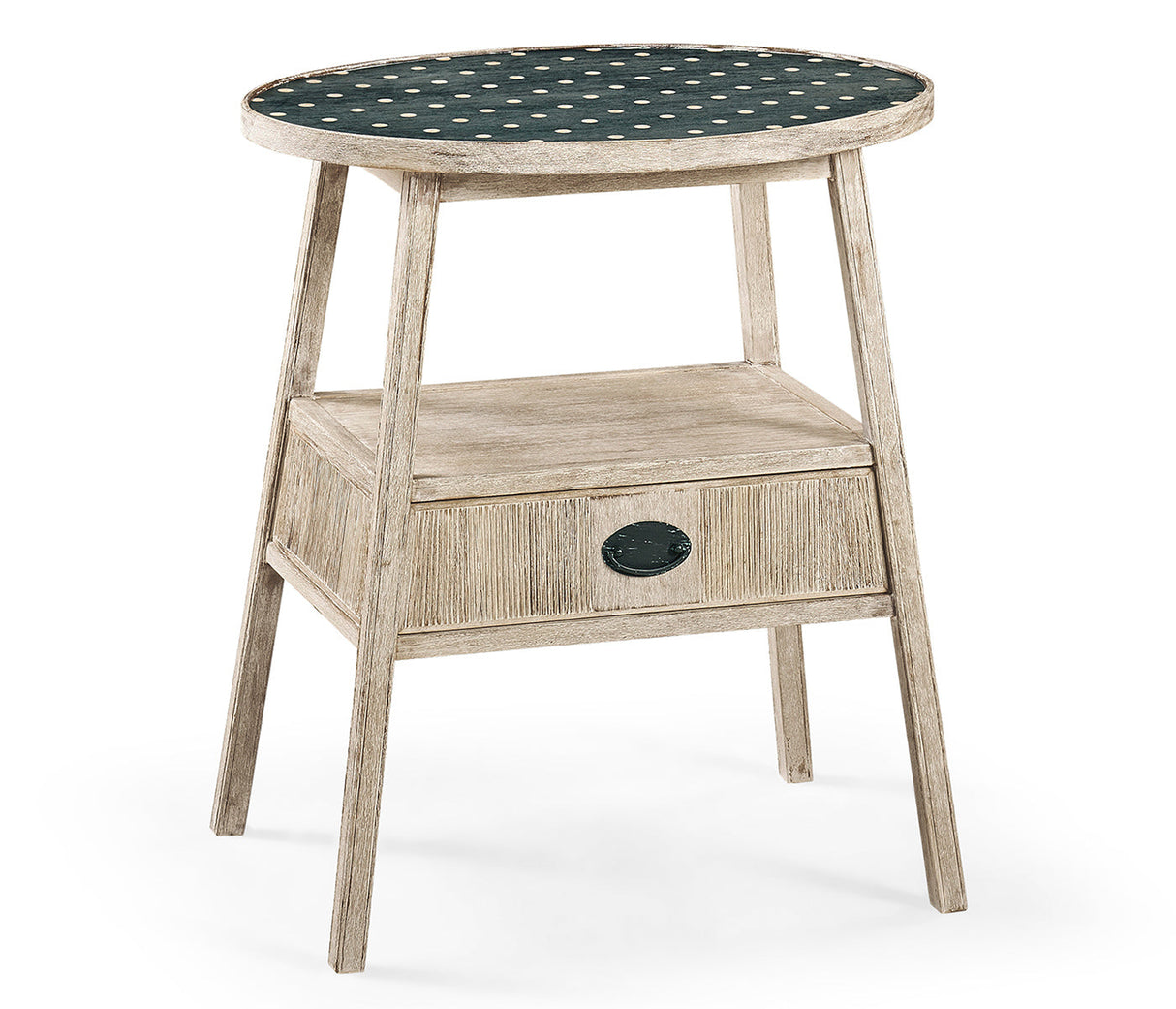 William Yeoward Collected - Country House Chic - Bywater Washed Acacia Side Table