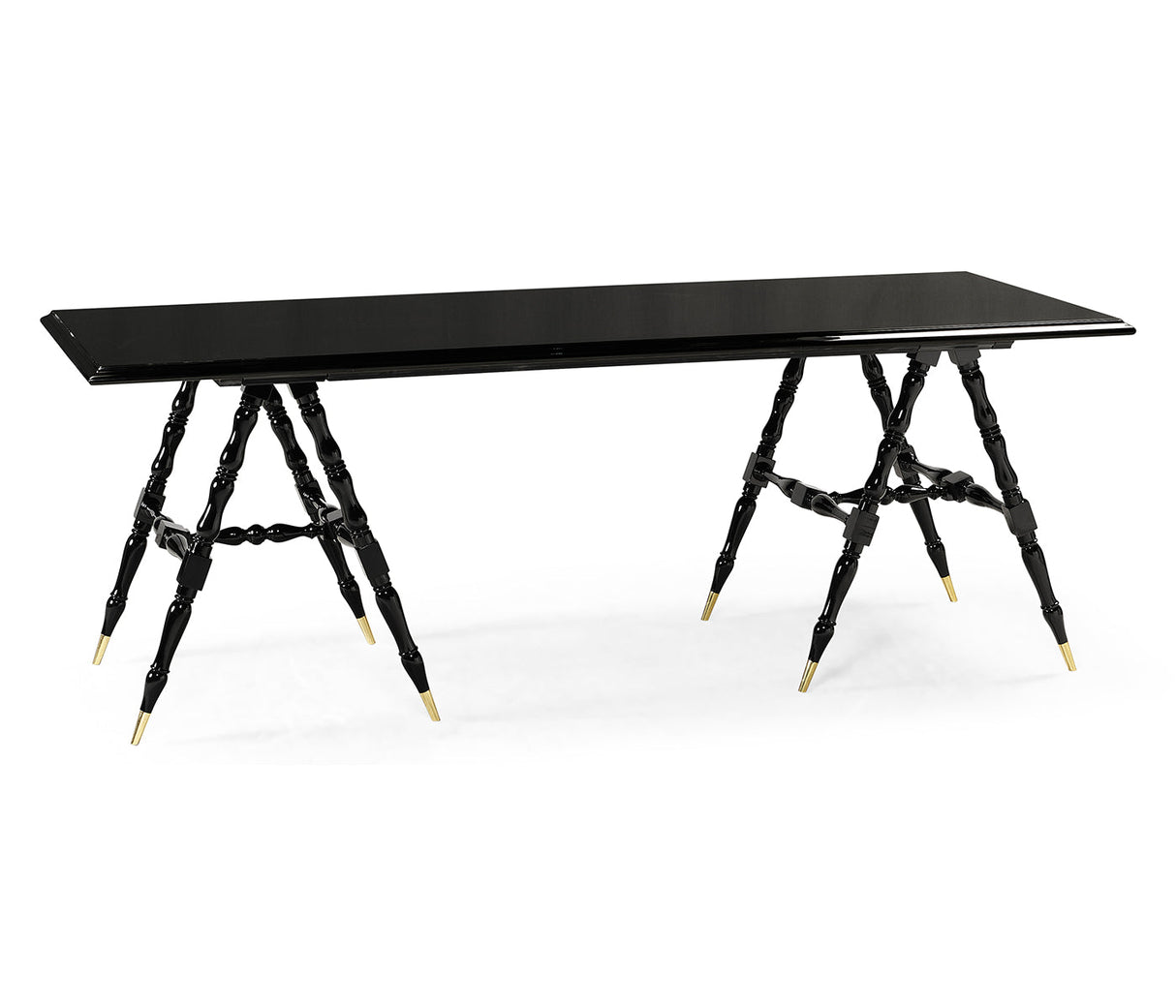 Churchman Collection - Louis Philippe Jet Black Desk