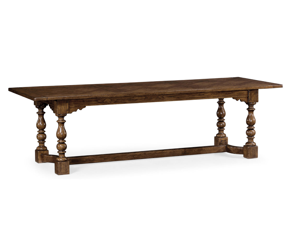 Churchman Collection - 105" Warm Chestnut Library Dining Table