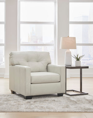 Belziani White Sofa Set