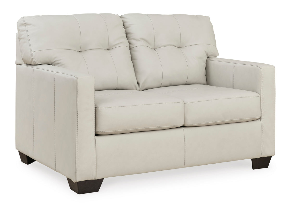 Belziani White Sofa Set 1