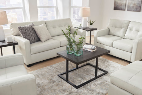 Belziani White Sofa Set