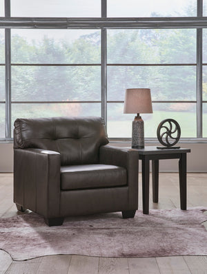 Belziani Black Sofa Set