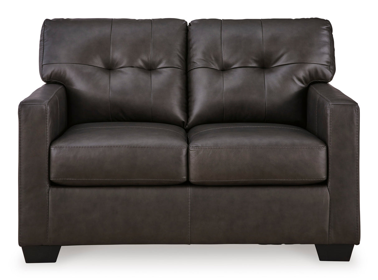 Belziani Black Sofa Set