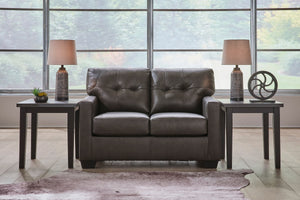 Belziani Black Sofa Set 1