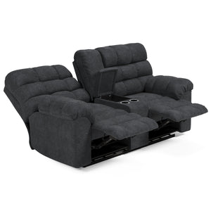 Wilhurst Reclining Loveseat with Console