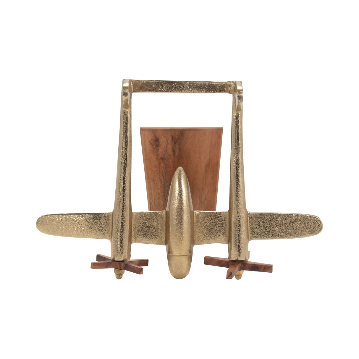 5" Praha Gold Airplane