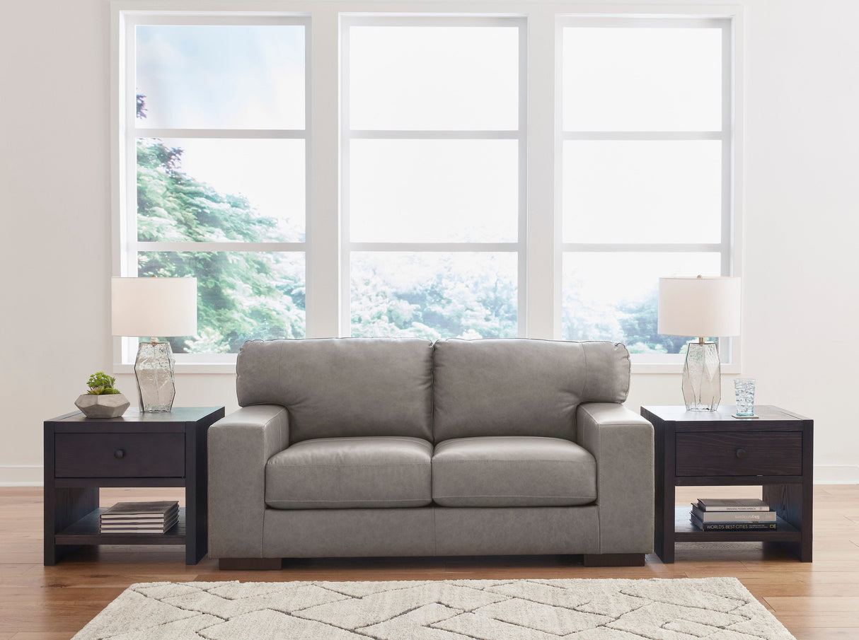 Lombardia Gray Sofa Set 1