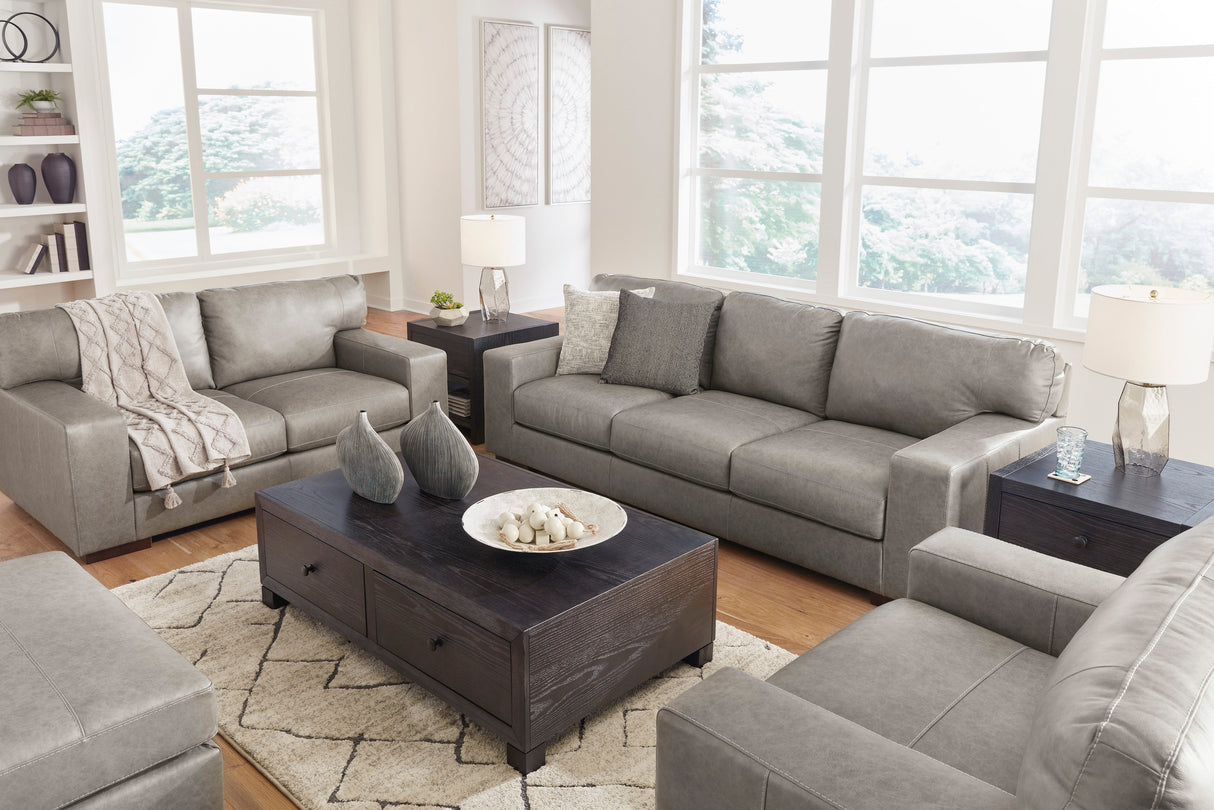 Lombardia Gray Sofa Set