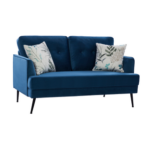 Brisbane Bold Blue Loveseat (150cm)