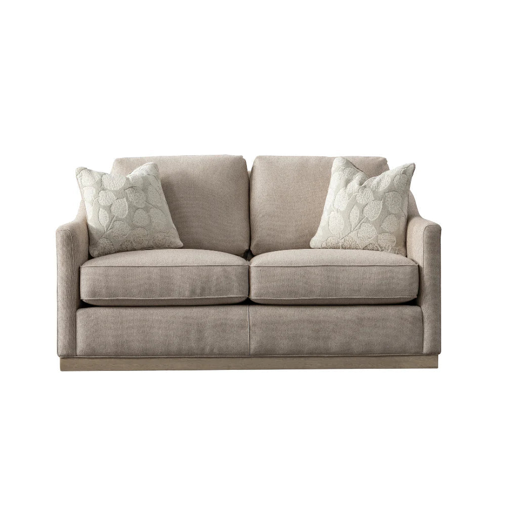 Rahaf Light Beige Living Room Set ( Sofa + Loveseat)