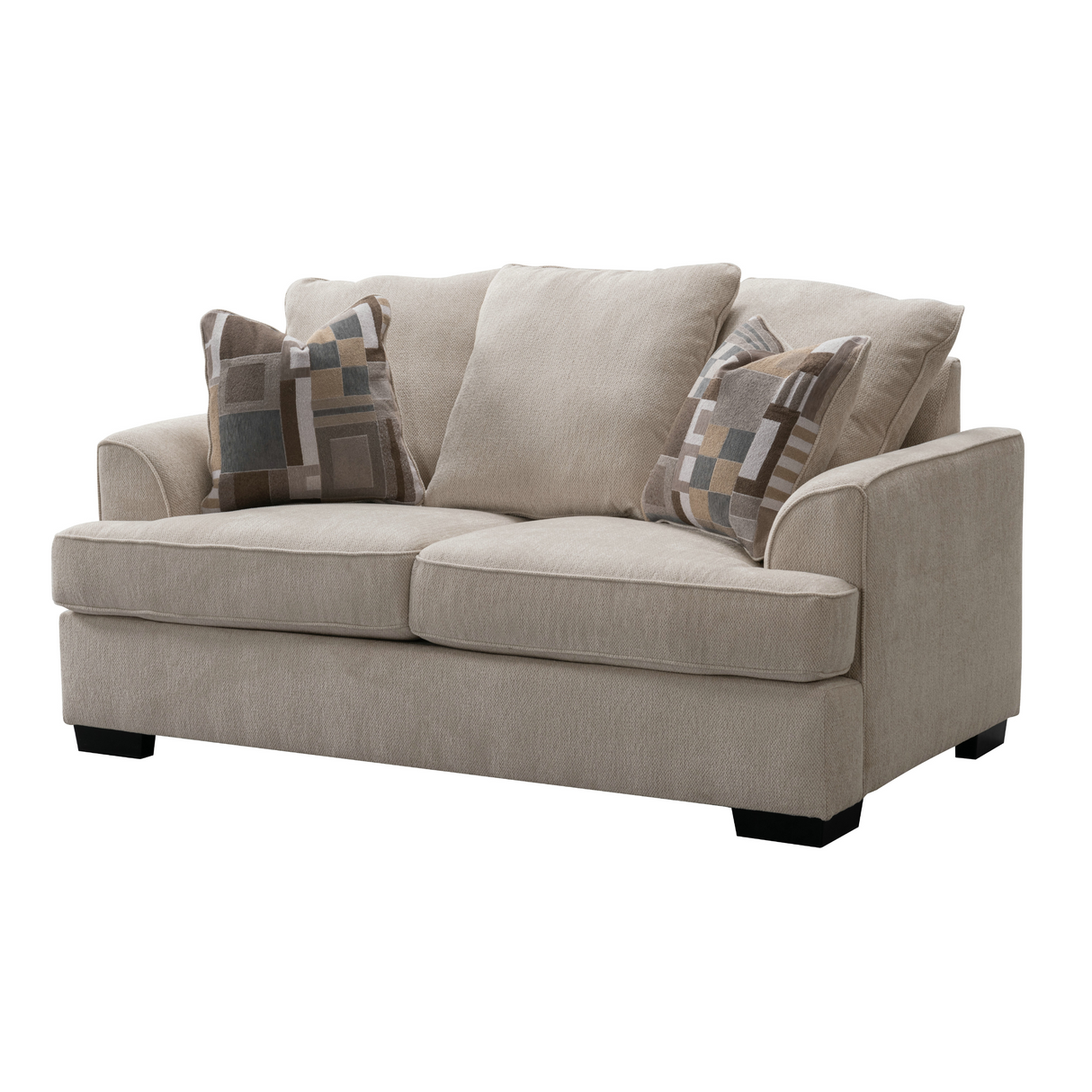 Manuel Beige Loveseat W172