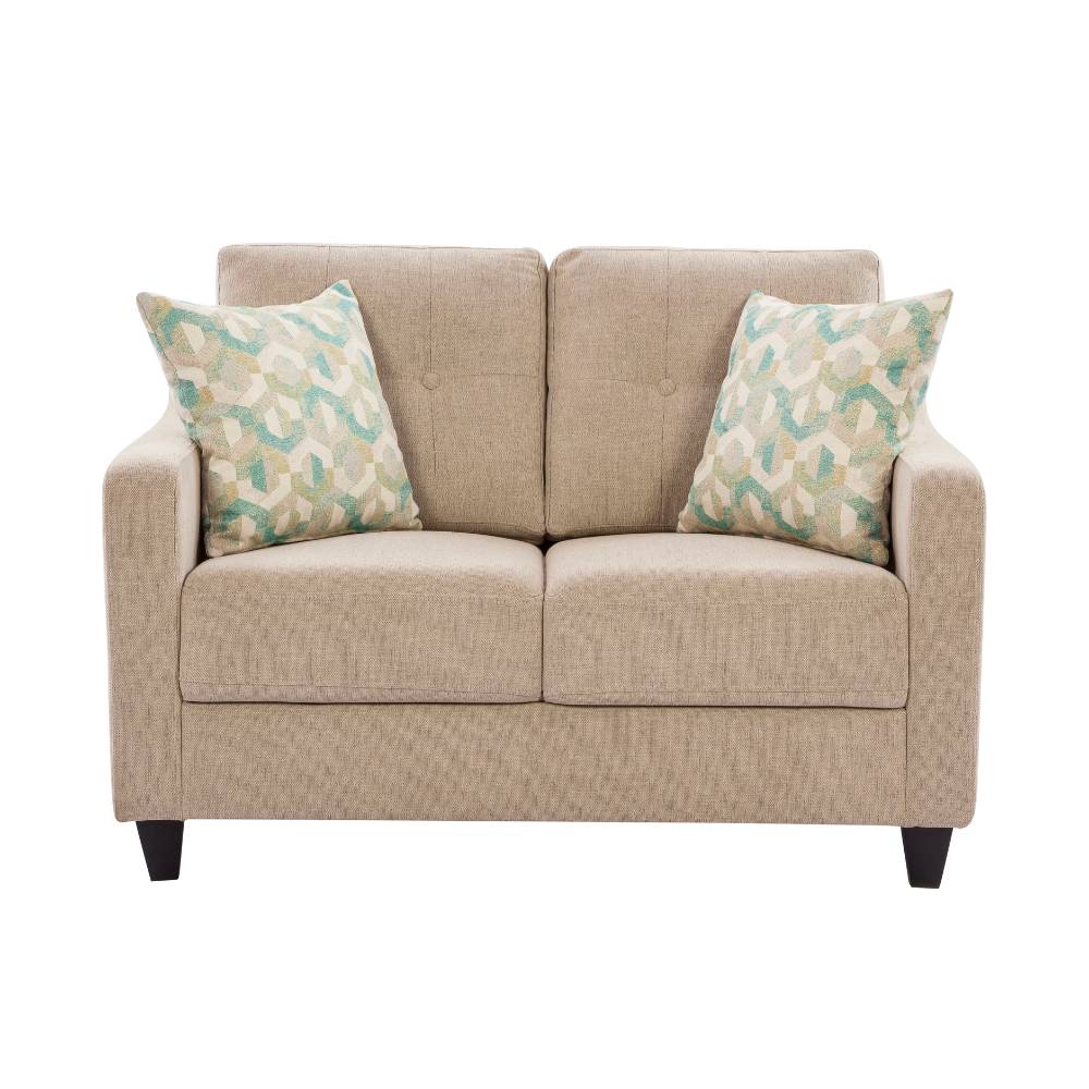 Eloy Enchant Grey Loveseat