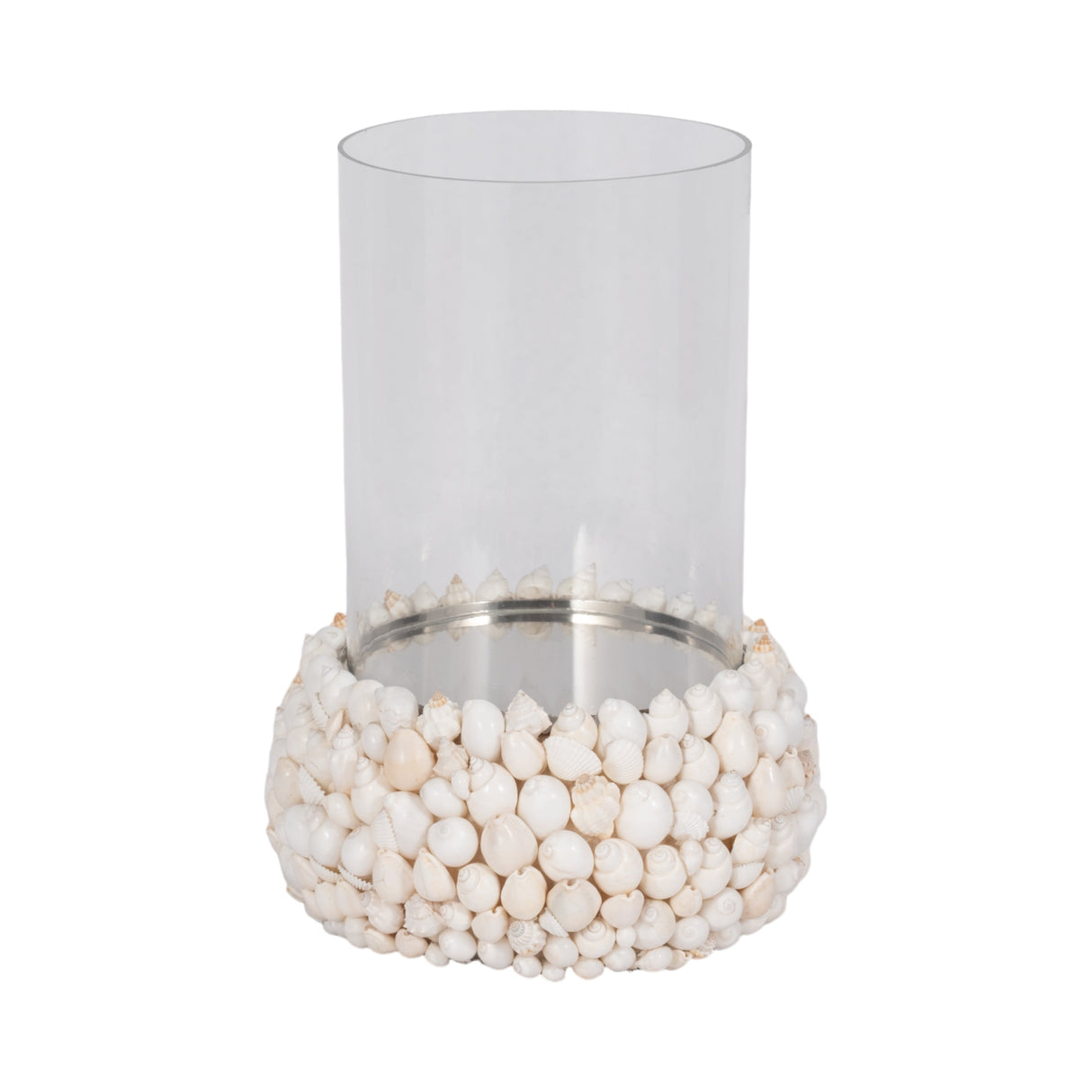 Shell, 12" Hurricane, White